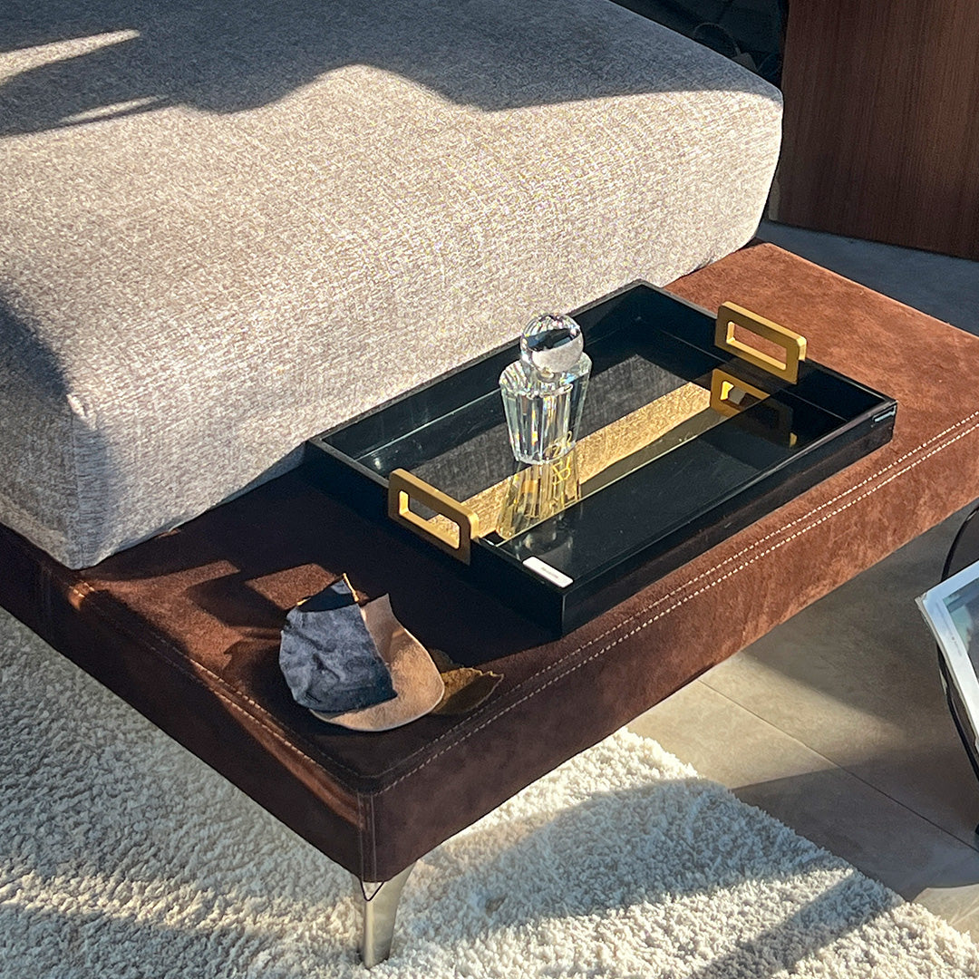Sofia genuine leather sofa