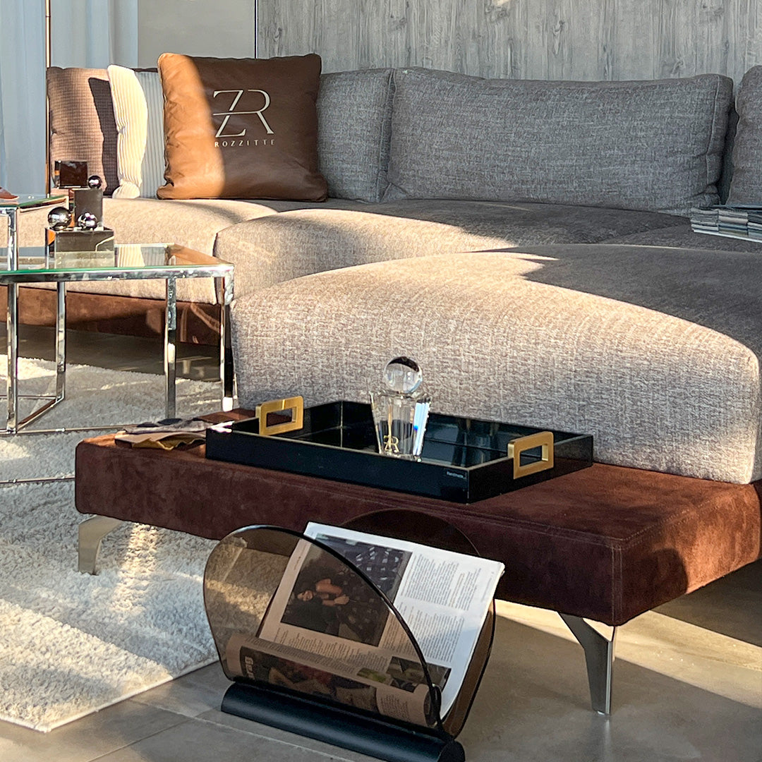 Sofia genuine leather sofa